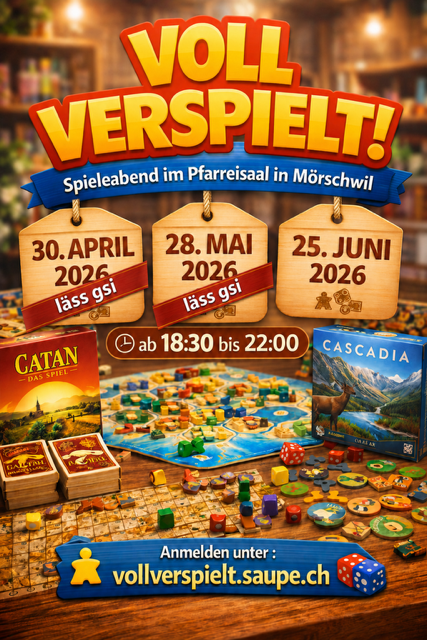 Voll Verspielt! Flyer
